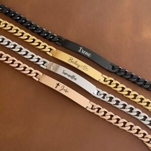 Personalized Bracelet Engraved Bracelet